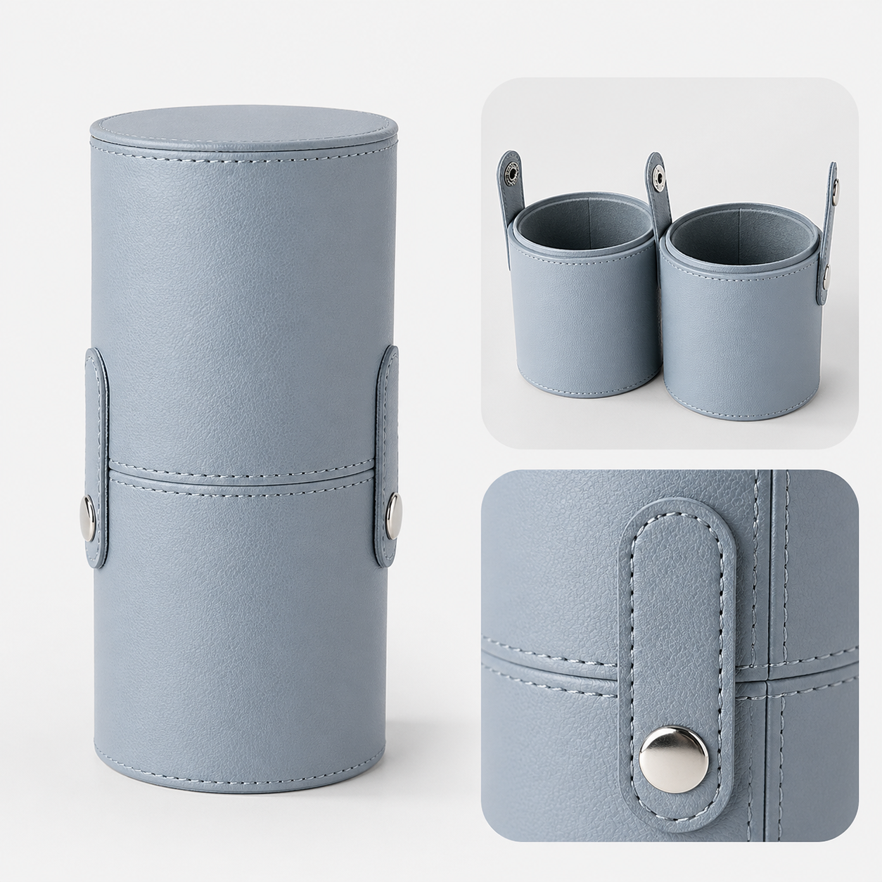 Kit Pretty™ — Pot à Pinceaux de Voyage avec Fermeture