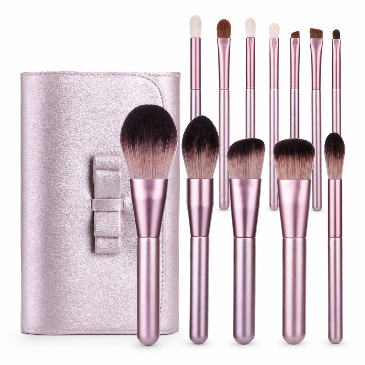 Kitpretty™ – Set de 12 Pinceaux Doux pour un Teint Parfait